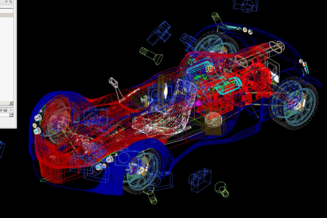 BAC MONO������܇ģ��3D�D��iges��ʽ