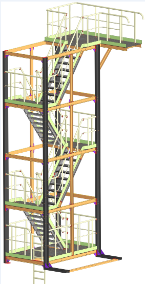 stairsһ194���ӹ��I����3D�D�� STP��ʽ