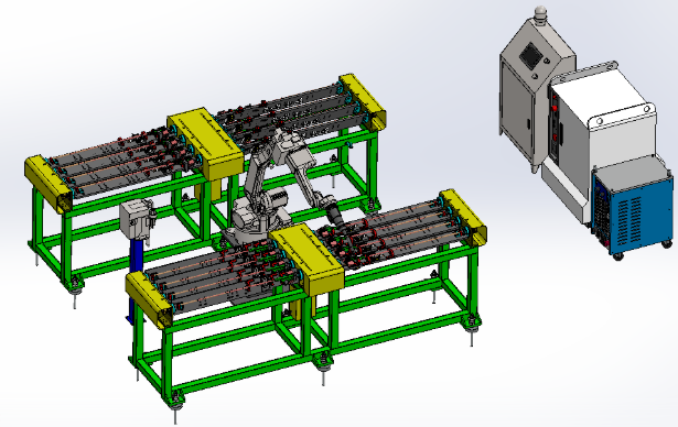 �K�����ӹ���վ3D��ģ�D�� Solidworks�OӋ