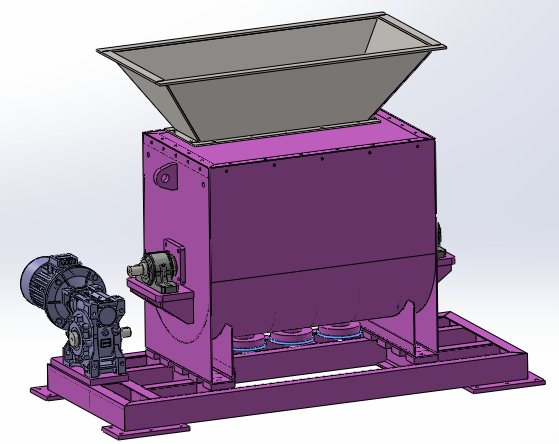 Ribbon Mixer��������3D��ģ�D�� x_t��ʽ