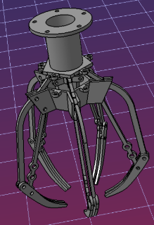 grab-mechanismȡ��ץȡ�C��3D�D�� STEP��ʽ