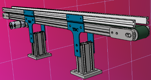 Conveyor�b�d�z��ݔ�͙C3D��ģ�D�� STP��ʽ