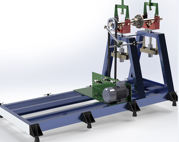 1000Kg Balancing Machine 1000Kgƽ��C3D��ģ�D�� Solidworks�OӋ
