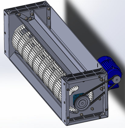 Cross Flow�M������ǰ���L�C3D��ģ�D�� Solidworks�OӋ