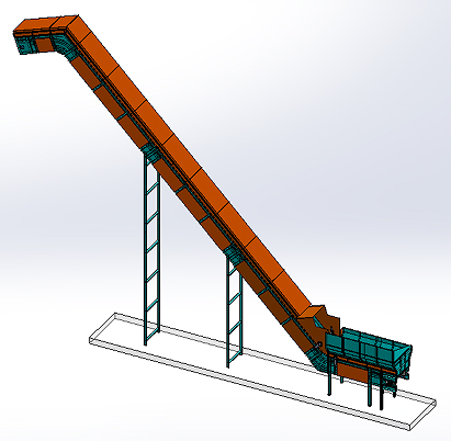 45��18m�\ݔ�ʽݔ�͙C�Y��3D�D�� Solidworks�OӋ