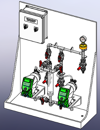 Chemical Feed Package�����O(sh��)��3D�D�� STEP��ʽ