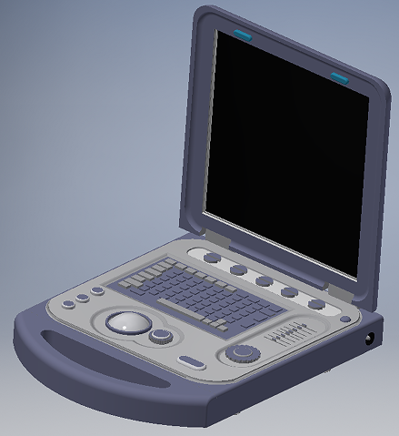 Compact diagnostic ultrasound�o�����\�೬�C3D�D�� INVENTOR�O(sh��)Ӌ ��STP