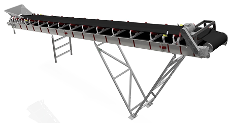 800x14 CONVEYOR BELTݔ�͎�3D��ģ�D�� STP��ʽ