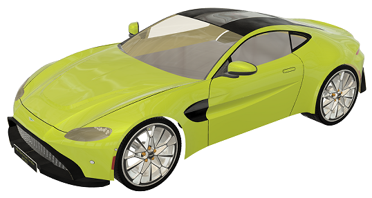 Replica Aston Martin Vantage��܇�⚤3D�D�� STEP��ʽ