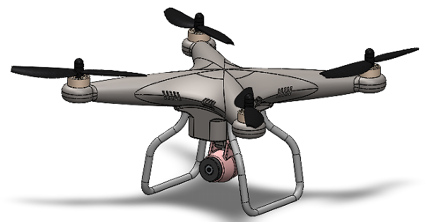 Quadcopter Drone-39������o(w��)�˙C(j��)3D��(sh��)ģ�D�� x_t��ʽ