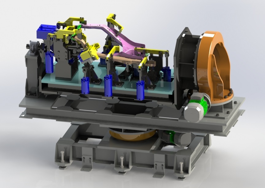 welding-jig-21���ӊA��3D��ģ�D�� IGS��ʽ