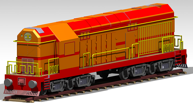 railwayӡ�ȃ�(n��i)ȼ�C܇3D��(sh��)ģ�D�� CATIA�OӋ