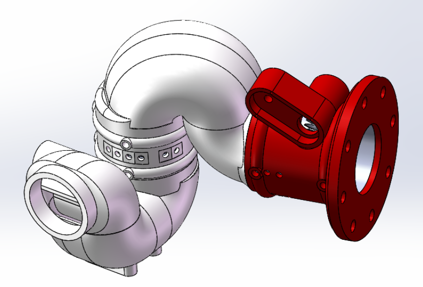 ������ˮ��ģ��3D�D�� Solidworks�OӋ