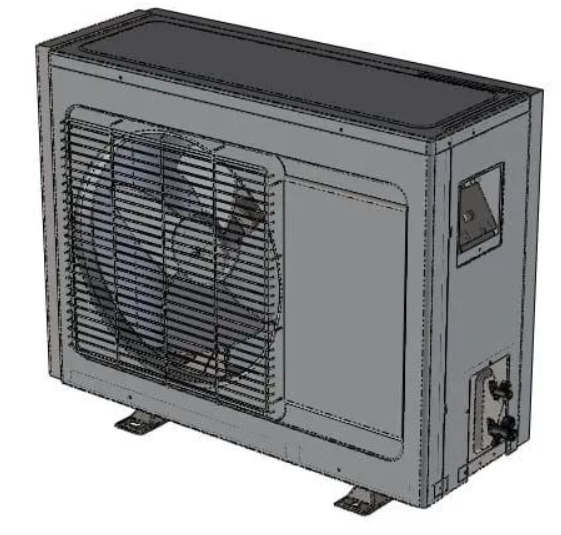 Outdoor Air Conditioning���{��Cģ��3D�D�� STEP��ʽ