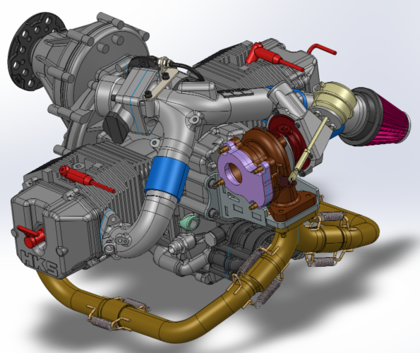HKS 700T�w�C�l�әC3D��ģ�D�� Solidworks�OӋ