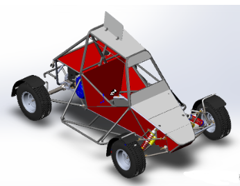 Buggy D3�����䓹�܇3D��(sh��)ģ�D�� Solidworks�O(sh��)Ӌ(j��)