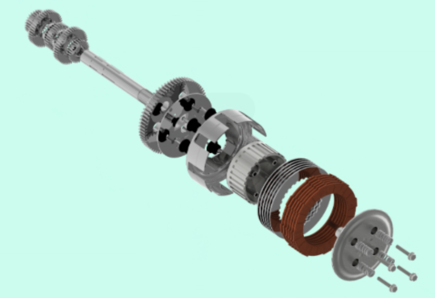 Motorbike Clutch HubĦ��܇(ch��)�x����3D��(sh��)ģ�D�� x_t��ʽ