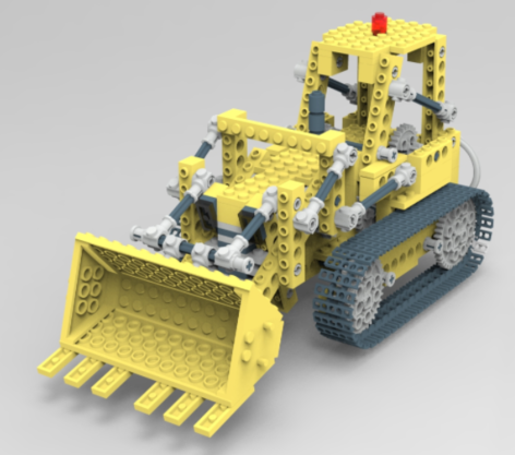 Bulldozer 856�����Cƴ�bģ��3D�D�� Solidworks�OӋ ��STEP