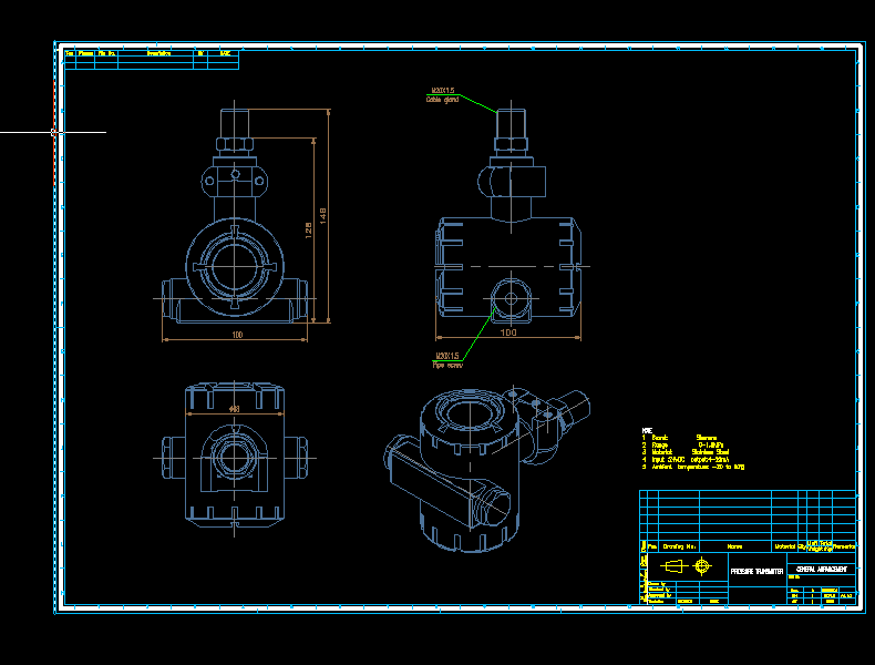 ����׃���� Pressure Senor