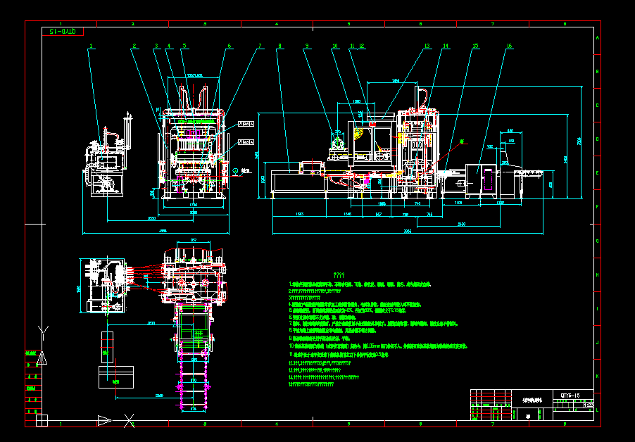 QYT6һ15Kˮ������u�Cȫ�Ԅ����K���͙CCAD���D