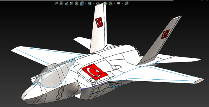  F-35�𶷙C����3D��ģ�D�� Solidworks�OӋ