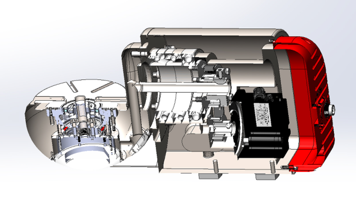 5 Axis CNC Rotary 5�S�������D�����_3D��ģ�D�� Solidworks�OӋ