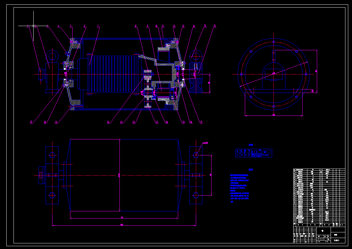 늄ӝLͲCAD�D��Ͳ����500��