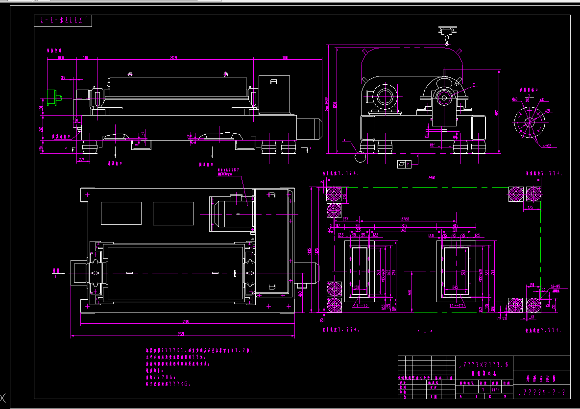 LW400D�Pʽ���������x�ęCCAD���ΈD