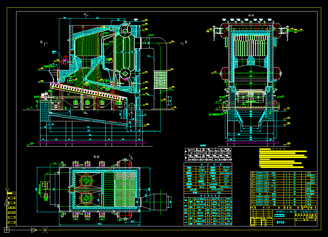 SHW10һ1.25һH偠tCAD���D