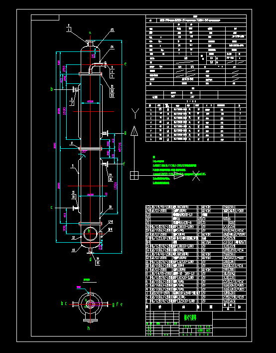 DN500��ʽ������CAD�D