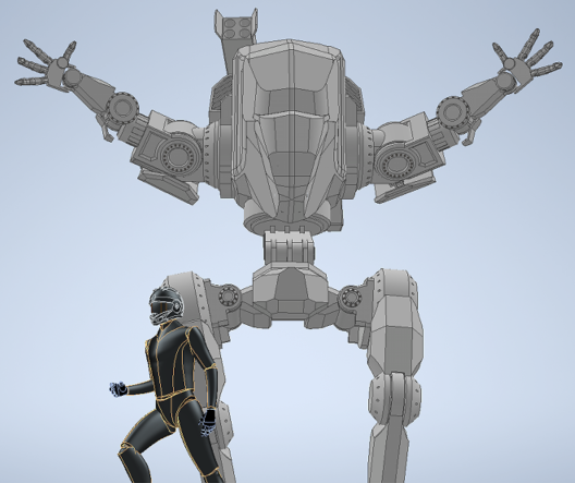 Titan mech V3�C����3D��ģ�D�� STP��ʽ