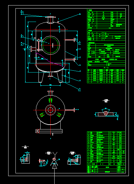 ֱ��800mm����ˮ��CAD�D