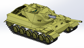 FV4201���L̹��ģ��3D�D�� Solidworks�O(sh��)Ӌ(j��)