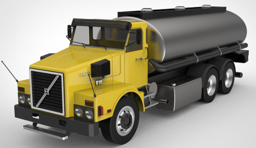 Truck volvo��܇ģ��3D�D�� IGS STEP��ʽ