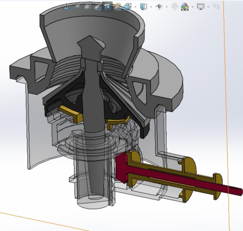 cone crusher�A�F����C�Y��3D�D�� Solidworks�OӋ