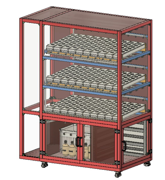 Hydroponic Vertial Farmingˮ�ഹֱ�r(n��ng)�I(y��)���3D�D�� step��ʽ