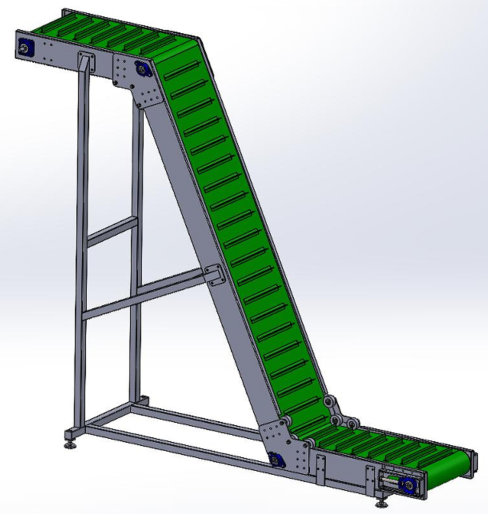 Belt conveyor type Z�͎�ʽݔ�͙C3D��ģ�D�� Solidworks�OӋ