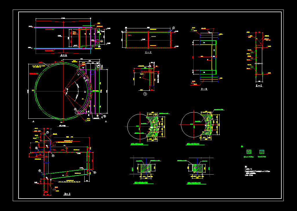 ֱ��8800mm������CAD�D