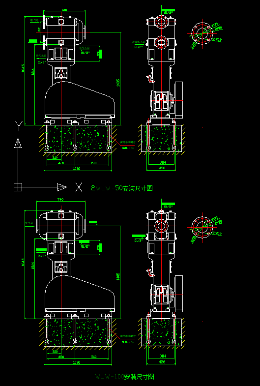 50��100w���s�CCAD�ߴ�D