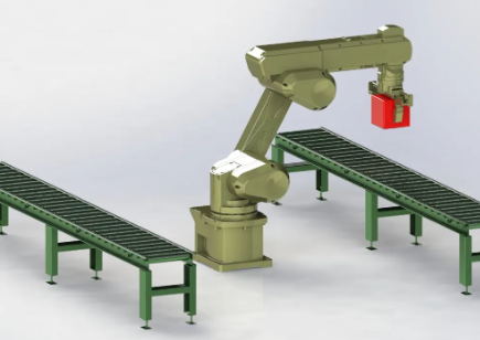 Industrial Robot Arm���I�Cе��6���ɶ�3D�D�� Solidworks�OӋ