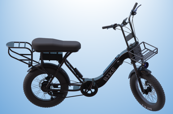 Electric Bike늄�����܇С��H3D��ģ�D�� Solidworks�OӋ