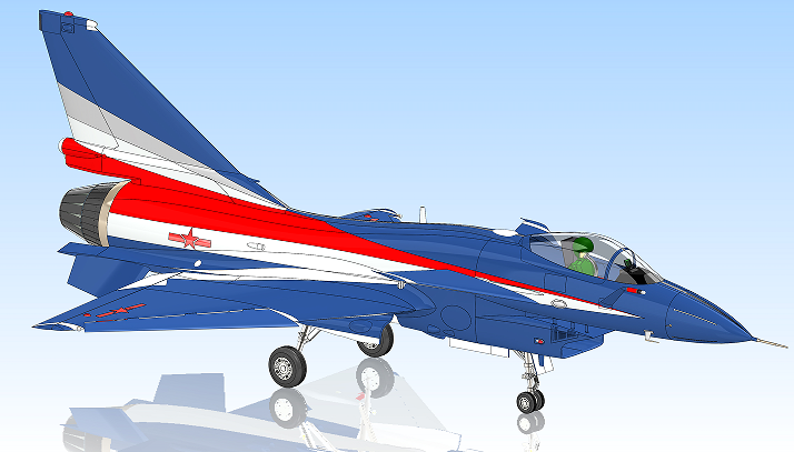 ��10 j-10b j-10y��(zh��n)���Cģ��3D�D�� x_t STEP��ʽ