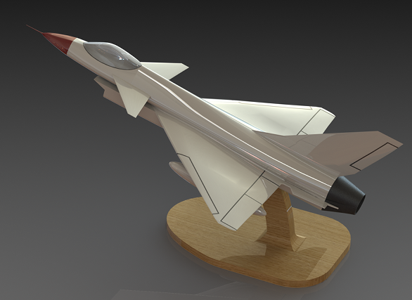 ��10 J-10�𶷙Cģ�ͺ���3D�D��(sw2014)