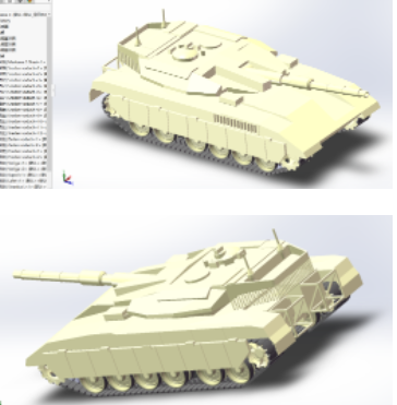 Merkava 3÷����3����(zh��n)̹�˺���ģ��3D�D���D�� x_t��ʽ