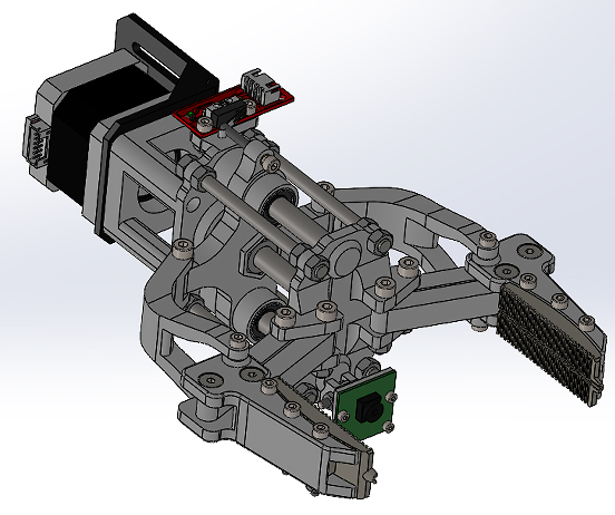 RG rover team gripper�A�ߊA�֙C��3D��ģ�D�� Solidworks�OӋ ��ste