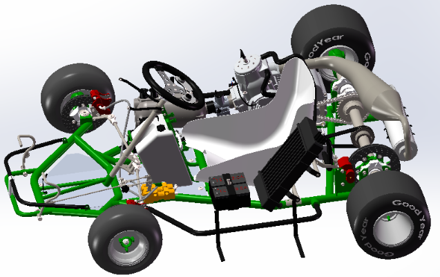 125cc ROTAX�l(f��)��(d��ng)�C(j��)����܇(ch��)3D��(sh��)ģ�D�� x_t��ʽ