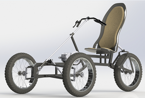 Lightweight tricycle�p��̤���o����݆܇3D��(sh��)ģ�D�� STEP��ʽ