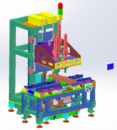 �ǘ��Ԅ��T�ϙC3Dģ�͈D�� Solidworks�O(sh��)Ӌ