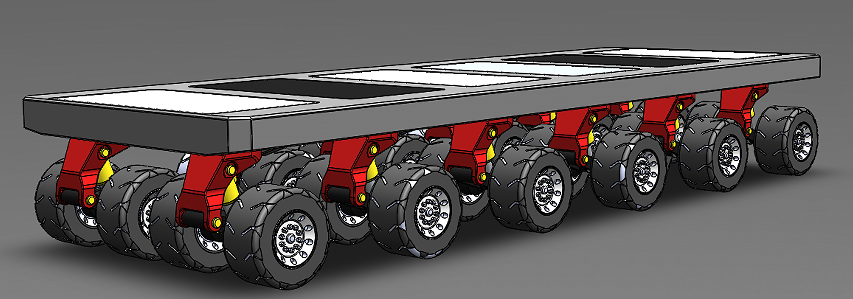 Self-Propelled Modular����ʽģ�K���\ݔ܇3D�D�� Solidworks�OӋ