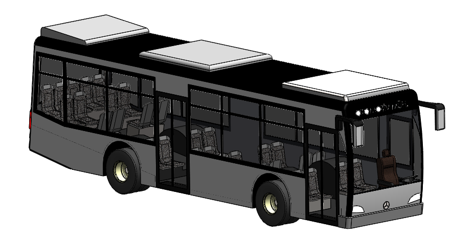 Bus����܇����ģ��3D�D�� Solidworks�O(sh��)Ӌ